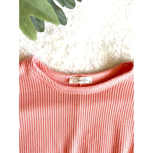 Olivia Rae Pink Crop Top - Picture 2 of 3